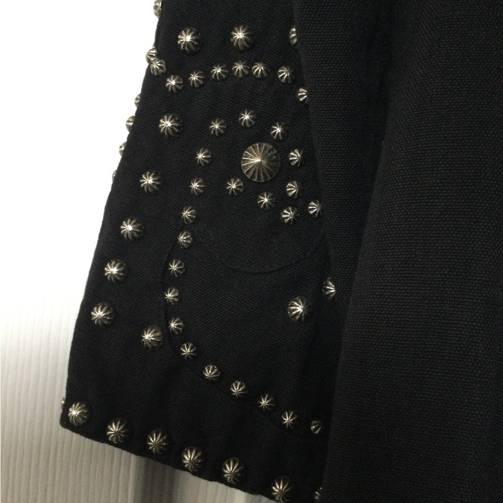 Studded Long Duster Jacket - Picture 6 of 10